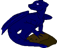 blue Pyrotath - young dragon