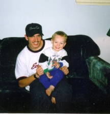 Just hangin' with my little nephew