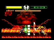 Searing Fist Blast de Spawn contra o cetro de Mad One!