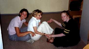 Antje, Claudi und ich