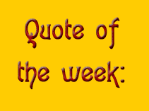 Quote of the Week!
