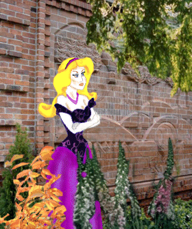 Elayne in a Garden