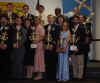 Master Boit with fellow recipients