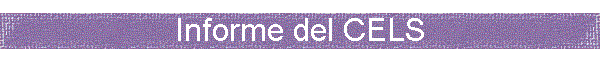 Informe del CELS