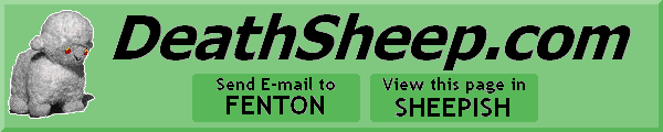 Deathsheep.com homepage (in English)