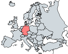 Mapa - Localizao na Europa
