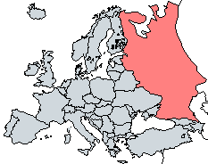 Mapa - Localizao na Europa