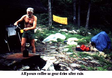 Alf dries out