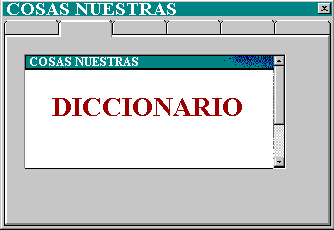 COSAS NUESTRAS