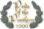 Athens Community's Pride of the Pantheon award