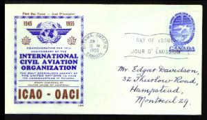 FDC for the Peace Stamp