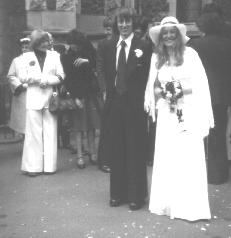 Les and Graham's wedding