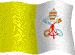 The Official Flag of Vatican City