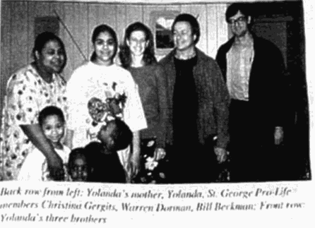 Pro-Life Group members with Yolanda