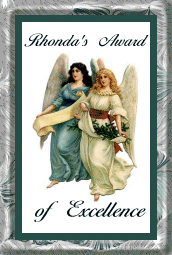 Rhonda's Award of Excellence