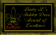 Lady sL's Golden Dove Award of Excellence
