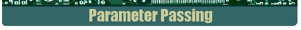 Parameter Passing