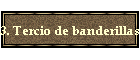 3. Tercio de banderillas