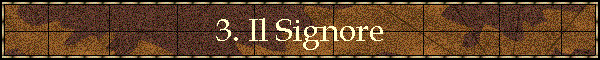 3. Il Signore