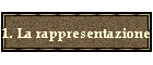 1. La rappresentazione