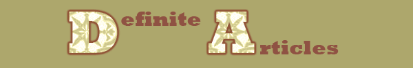 definite articles
