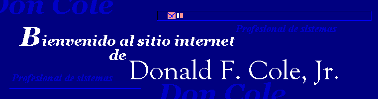 [Welcome to Don Cole's website]