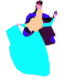 Dancing royal couple animated GIF