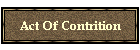 Act Of Contrition