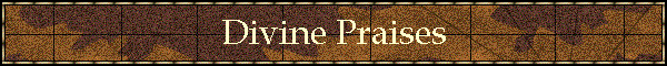 Divine Praises