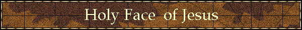 Holy Face  of Jesus