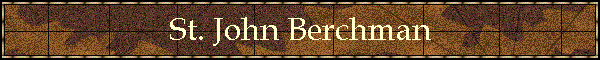 St. John Berchman