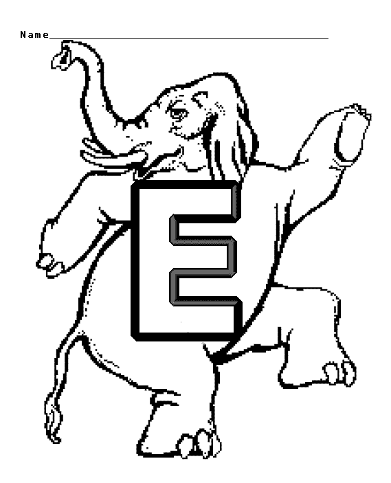 E color