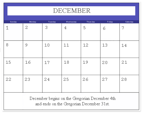 December