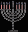 burn the nine candles of doom.....