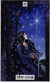The Star from the Ariadne Tarot