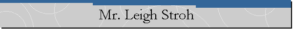 Mr. Leigh Stroh