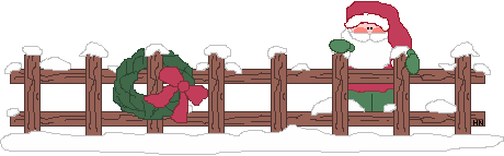 Santa at the Fence