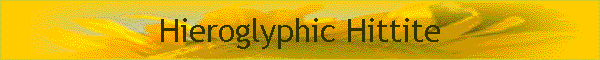 Hieroglyphic Hittite