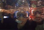 goofy under water
picture of Steve and Evie snorkelling