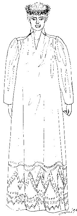 Figure 3: Kapa holoku, ca 1835. Illustration by Claire Pimentel