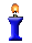 Blue Candle