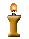 Brown Candle