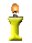 Yellow Candle