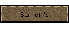 Bartlett's
