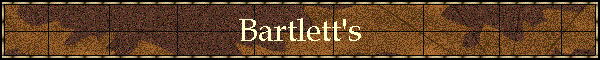 Bartlett's