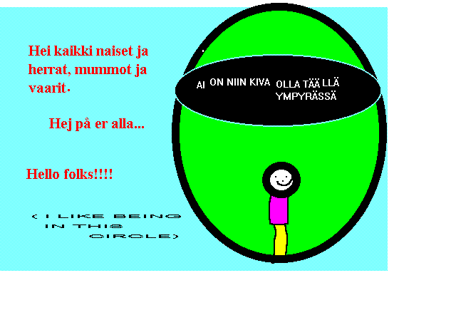 Ihminen ympyrss