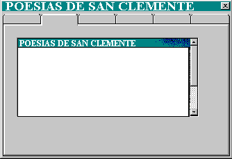 POESIAS DE SAN CLEMENTE