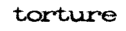 torture and torment