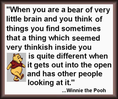 Winnie the Pooh Quote