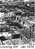 SW view of site 1878